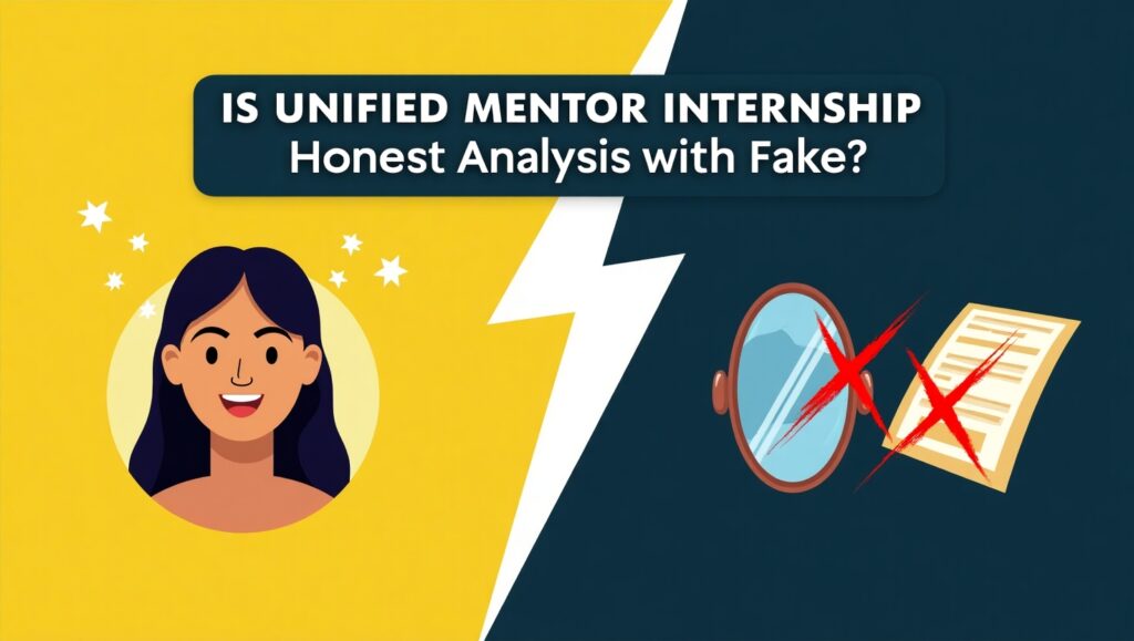 unified mentor internship real or fake