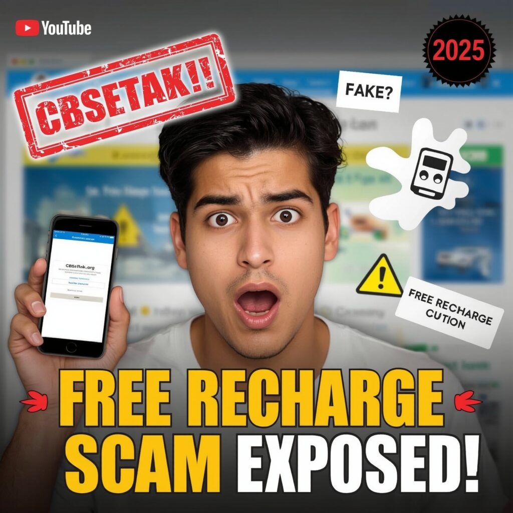 CBSETak.org Free Recharge 2025: Real or Fake?